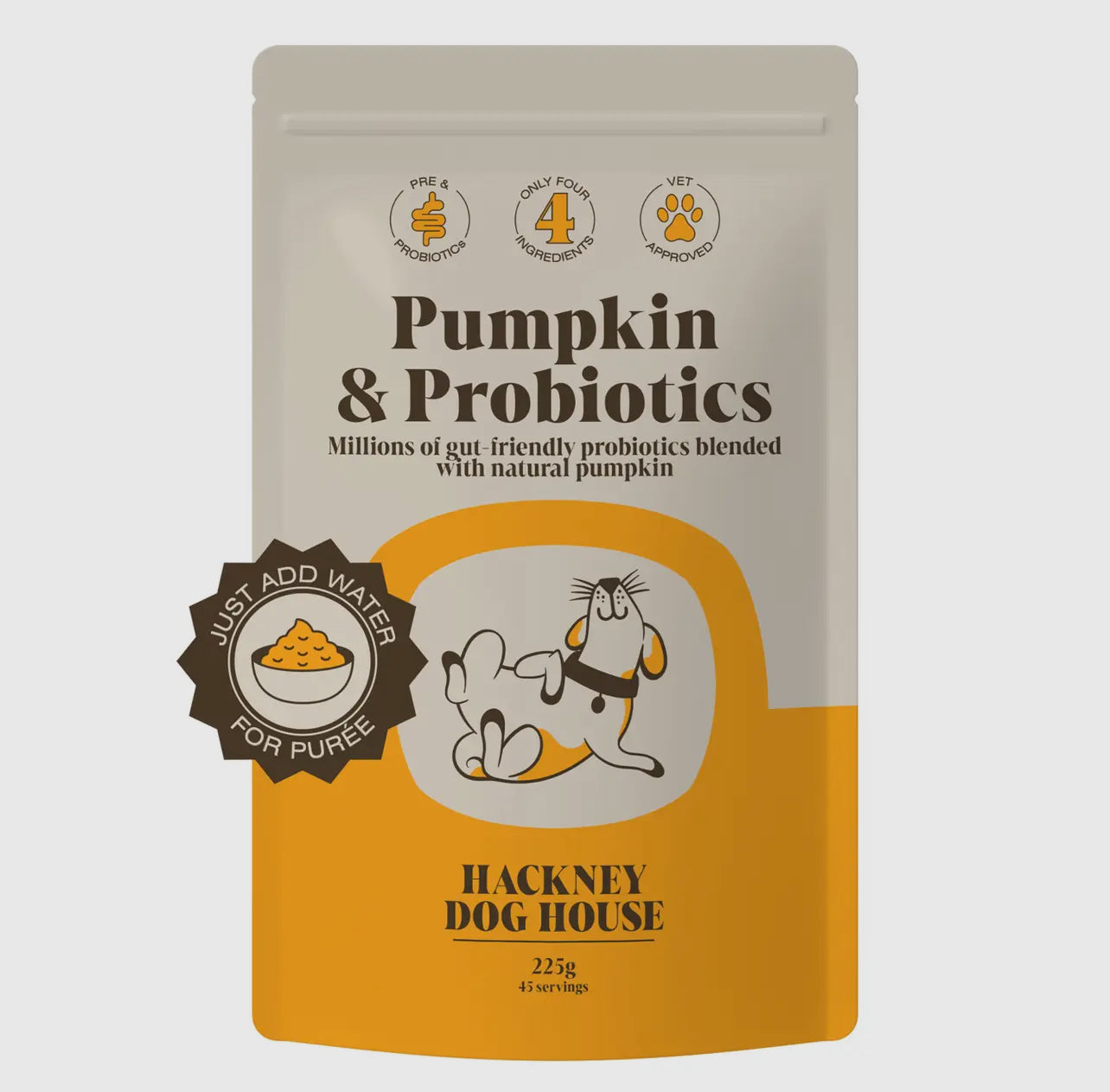 Pré et probiotiques pour chiens | Véritable poudre de citrouille