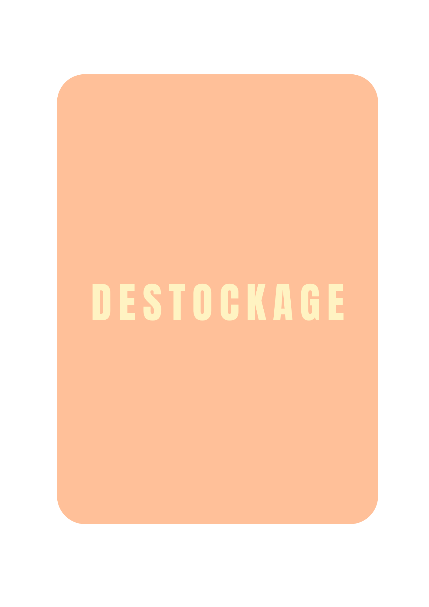 Déstockage