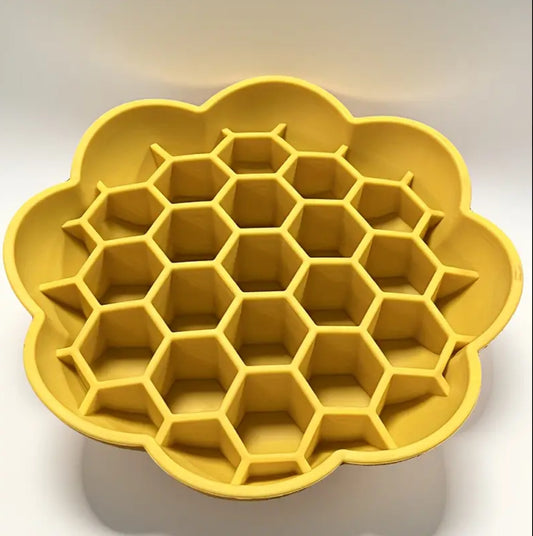 Gamelle nid d’abeille jaune